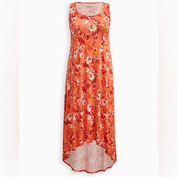 Torrid Super Soft Floral Maxi 3 - Picture 4 of 6